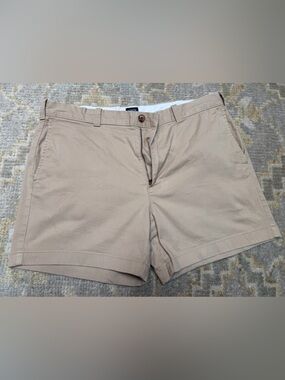 J. Crew Men's Beige Flat Front Shorts